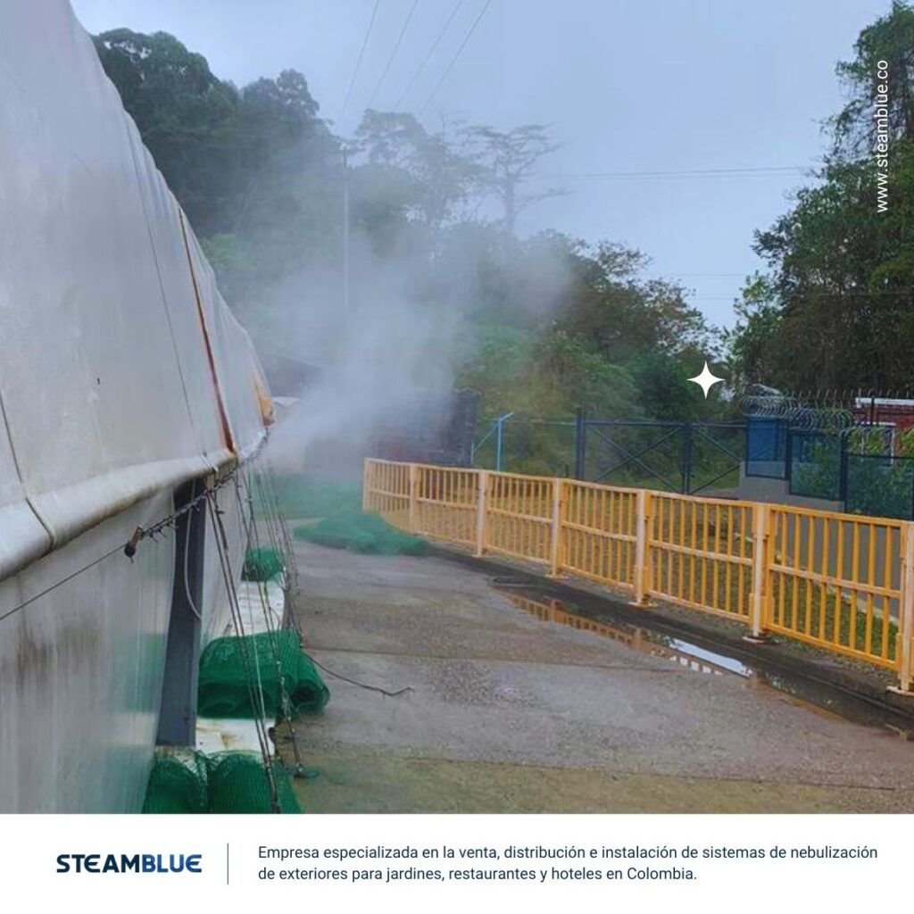 Sistemas de nebulizacion de agua colombia steamblue 1